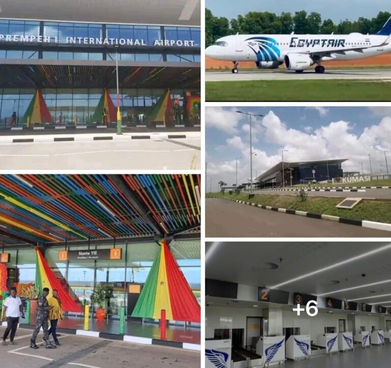 Nana Addo Commissions  Kumasi Airport / Nana Agyemang Prempeh I International Airport