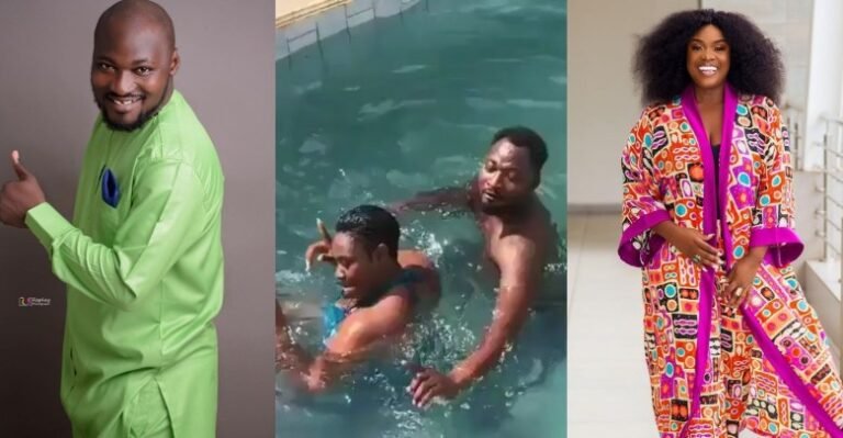 Funny Face calls Emelia Brobbey a w!t.ch as he runs in.sults on her – Video