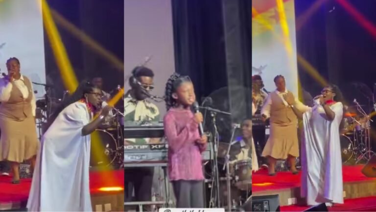 Esther Smith’s Daughter Steals the Show with Powerful Vocals at Kumasi Concert