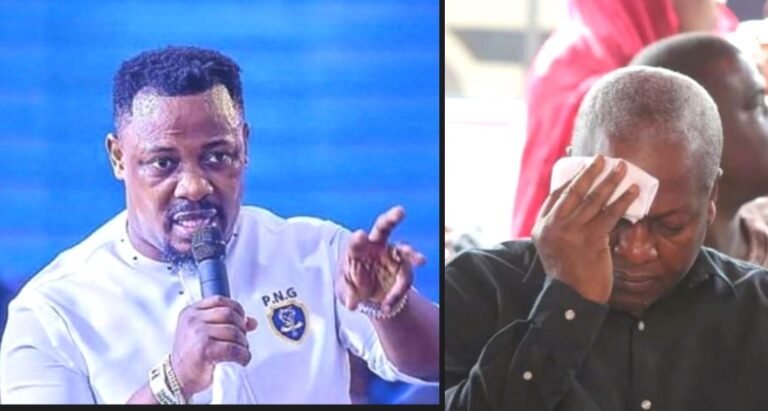 NDC Is Sleeping Spiritually, God Will Not Forgive Mahama If He Allows Victory To Slip – Prophet Nigel Gaisie