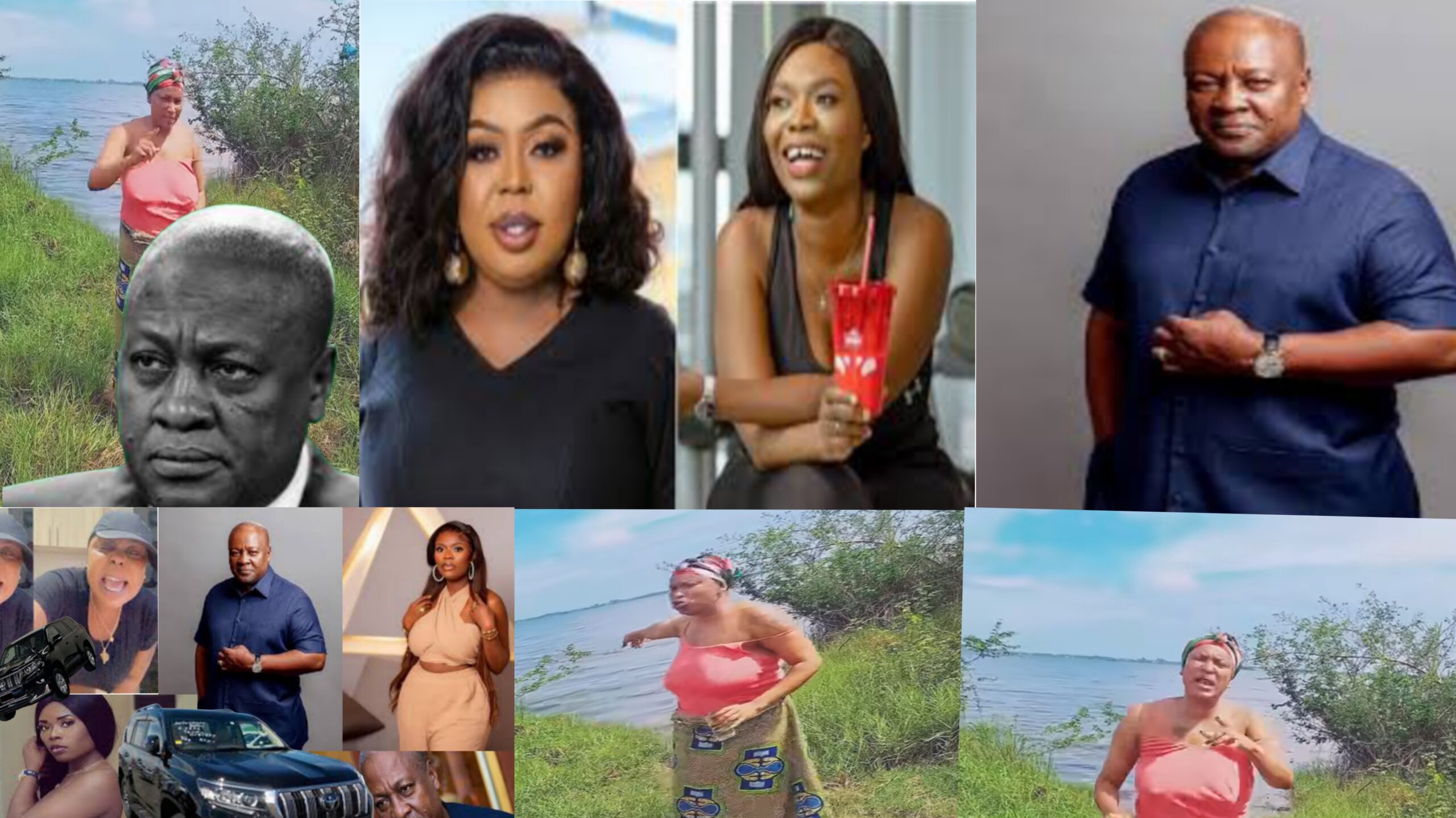 Togo Woman Cu¥rses Afia Schwarzenegger For Exposing Delay's Atopa With ...