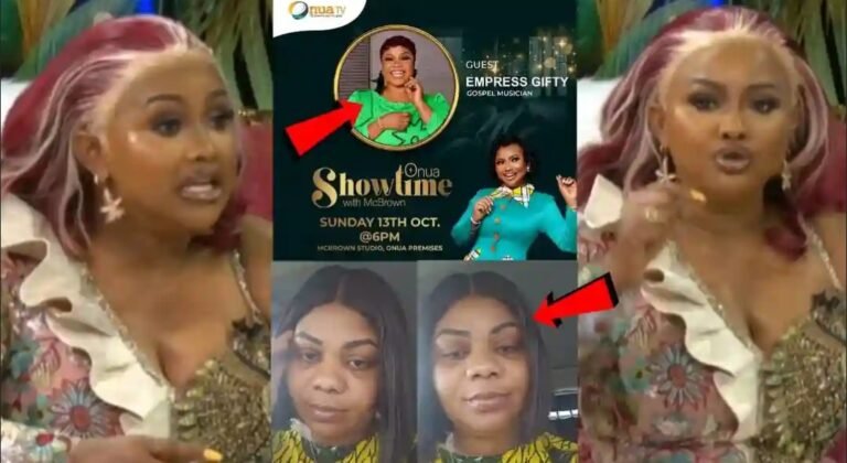 Mcbrown Speaks As Empress Gifty Snubs Her Show, Onua Showtime Without Even Calling Her – Empress Gifty has Disappointed Me