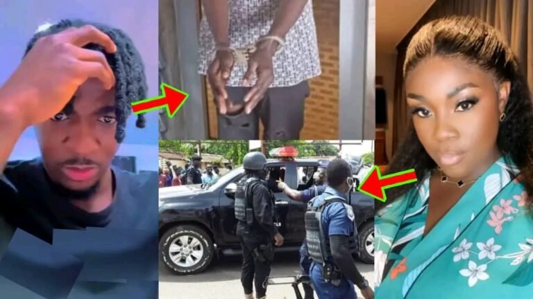 Actress Emelia Brobbey arrest Frank Nero over Atopa Chopment Brouhaha and spreading  false Information about her