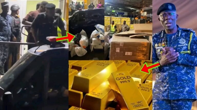 Ghana Security Service Caught Alleged NPP Car Carrying Plenty Gold At Airport – Details