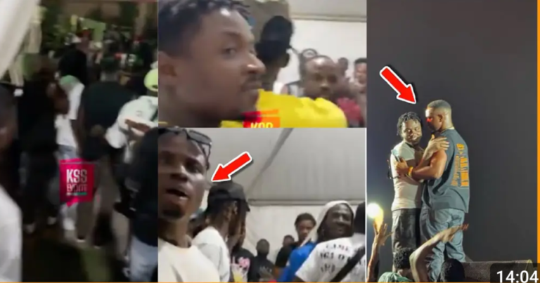 Asaaka Boys F!ghts & Slαps Each Other Under Kweku Smoke’s Revival Concert – Video