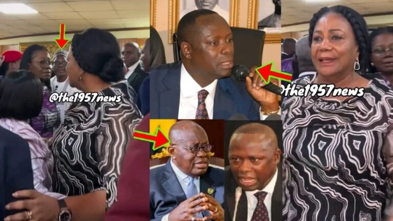 First Lady Fights In Parliament, Snubbed SP Alban Bagbin Confronted MP For Disrespecting Nana Addo