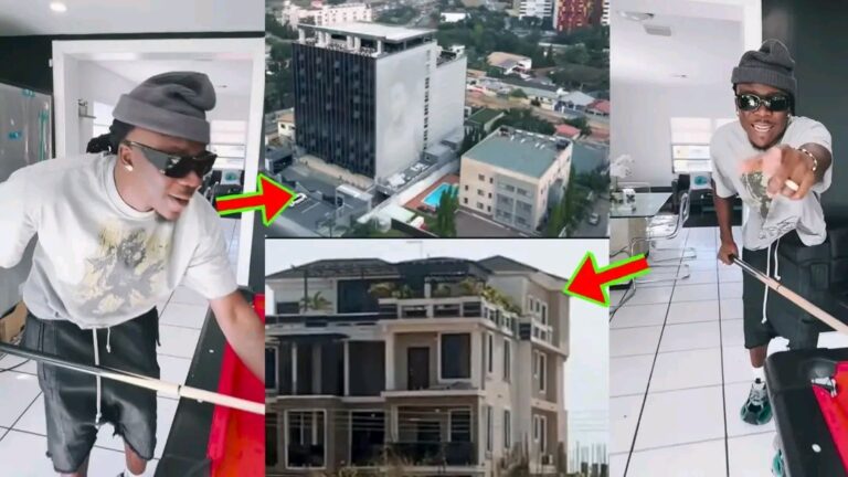 Stonebwoy Shows His New Building, Shatta Fans Are Jealous